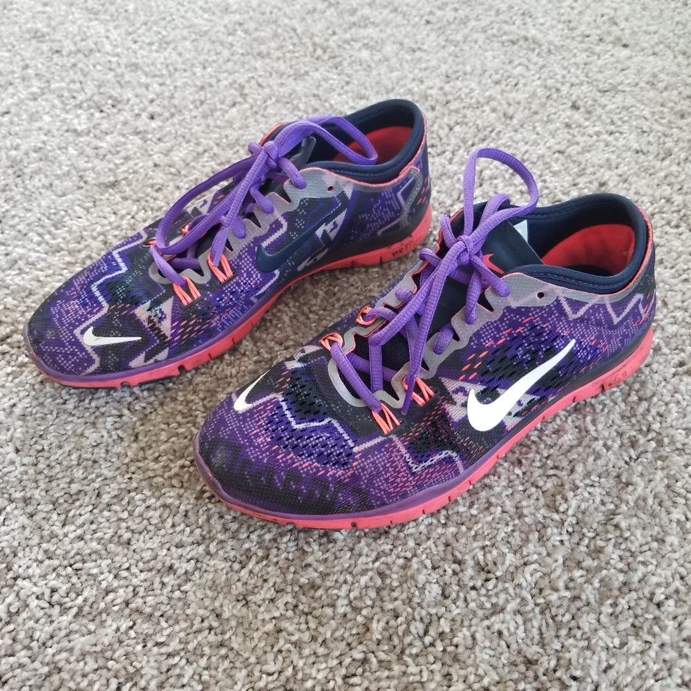 Vibrant Purple Nike Free 5.0